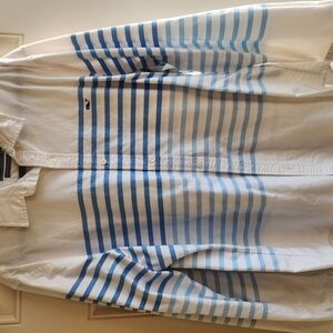 Men's Blue Striped Shirt